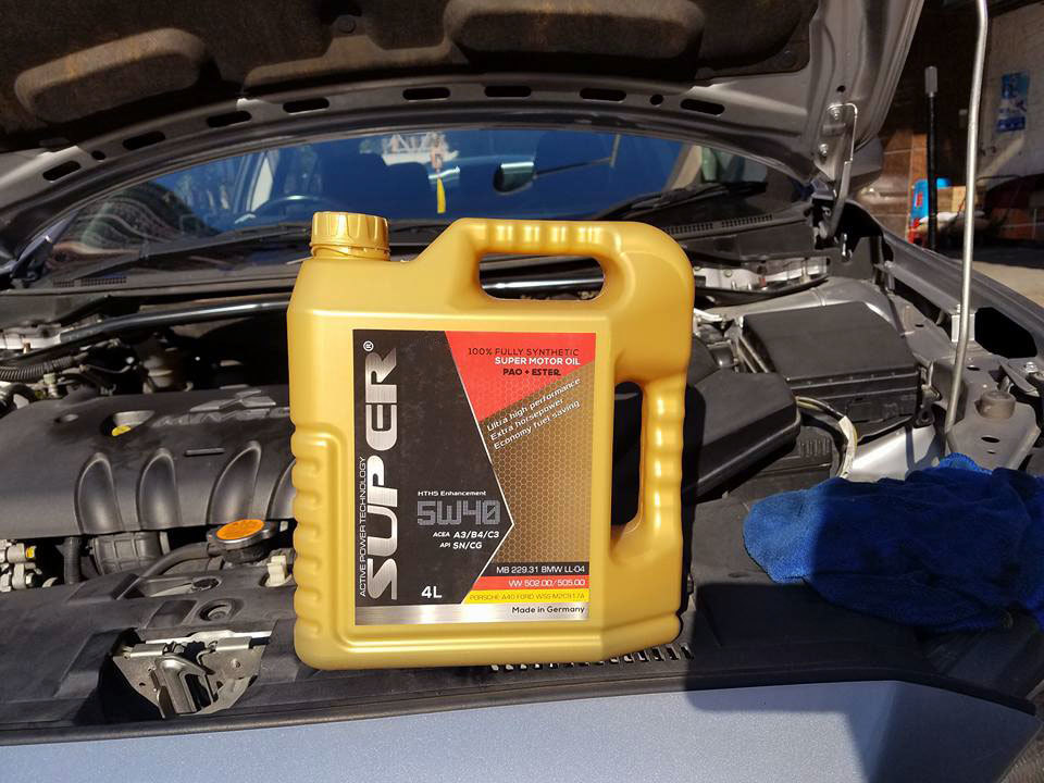 mitsubishi lancer super ester plus 5w40