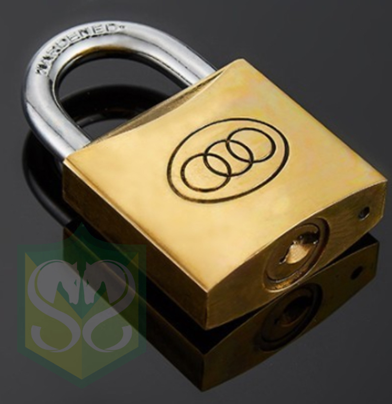 三環排厚身同匙銅鎖  (20mm / 25mm / 32mm / 38mm / 50mm)