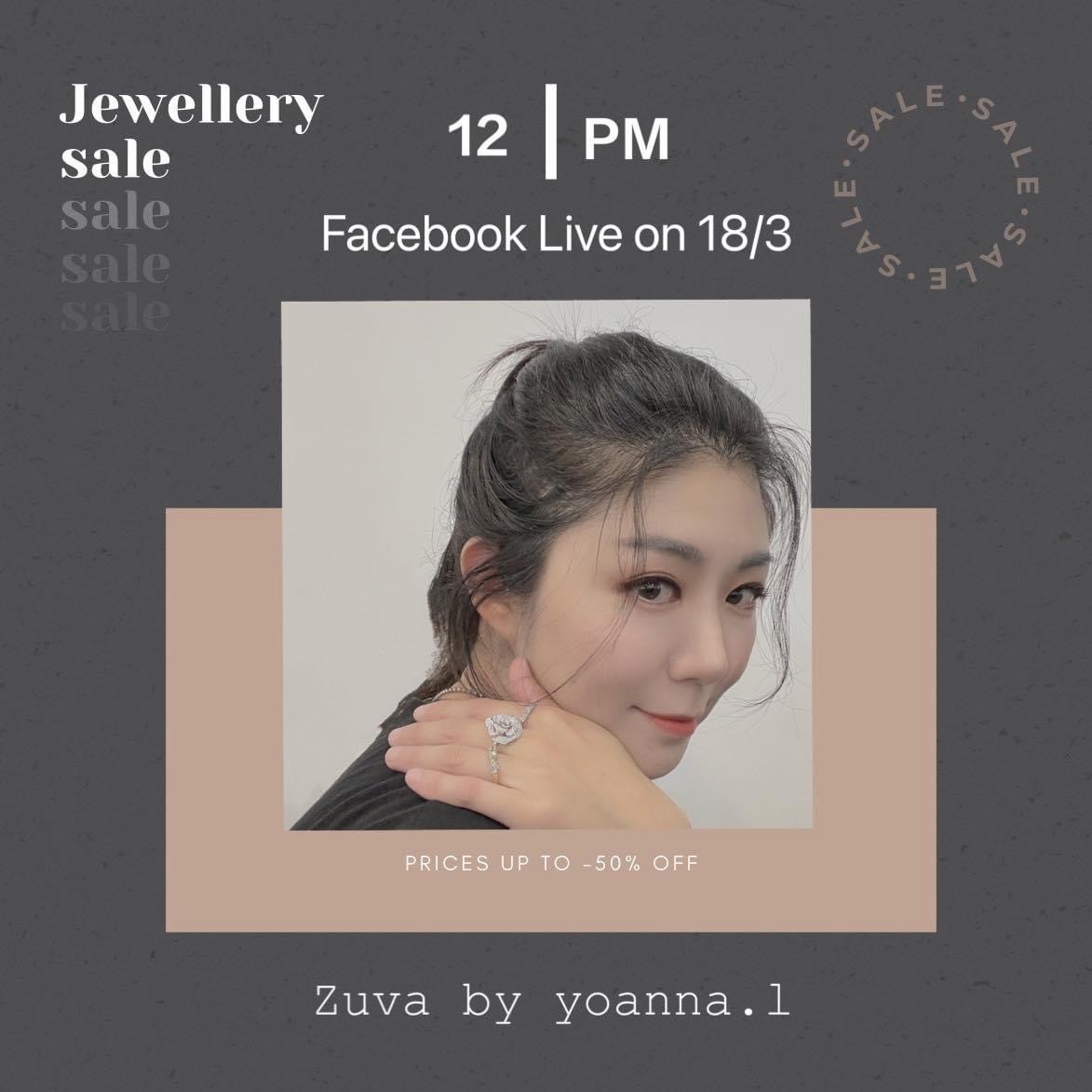 18/3 FB Zuva 珠寶 Live 🎊重溫 <-入黎睇下今期直播介紹新品