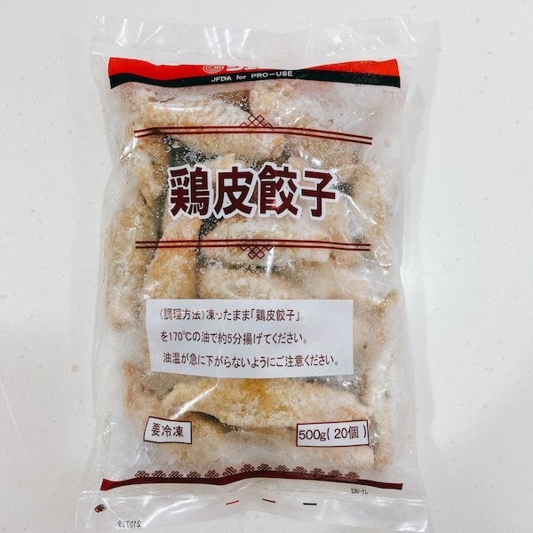 日本雞皮餃子【500g】