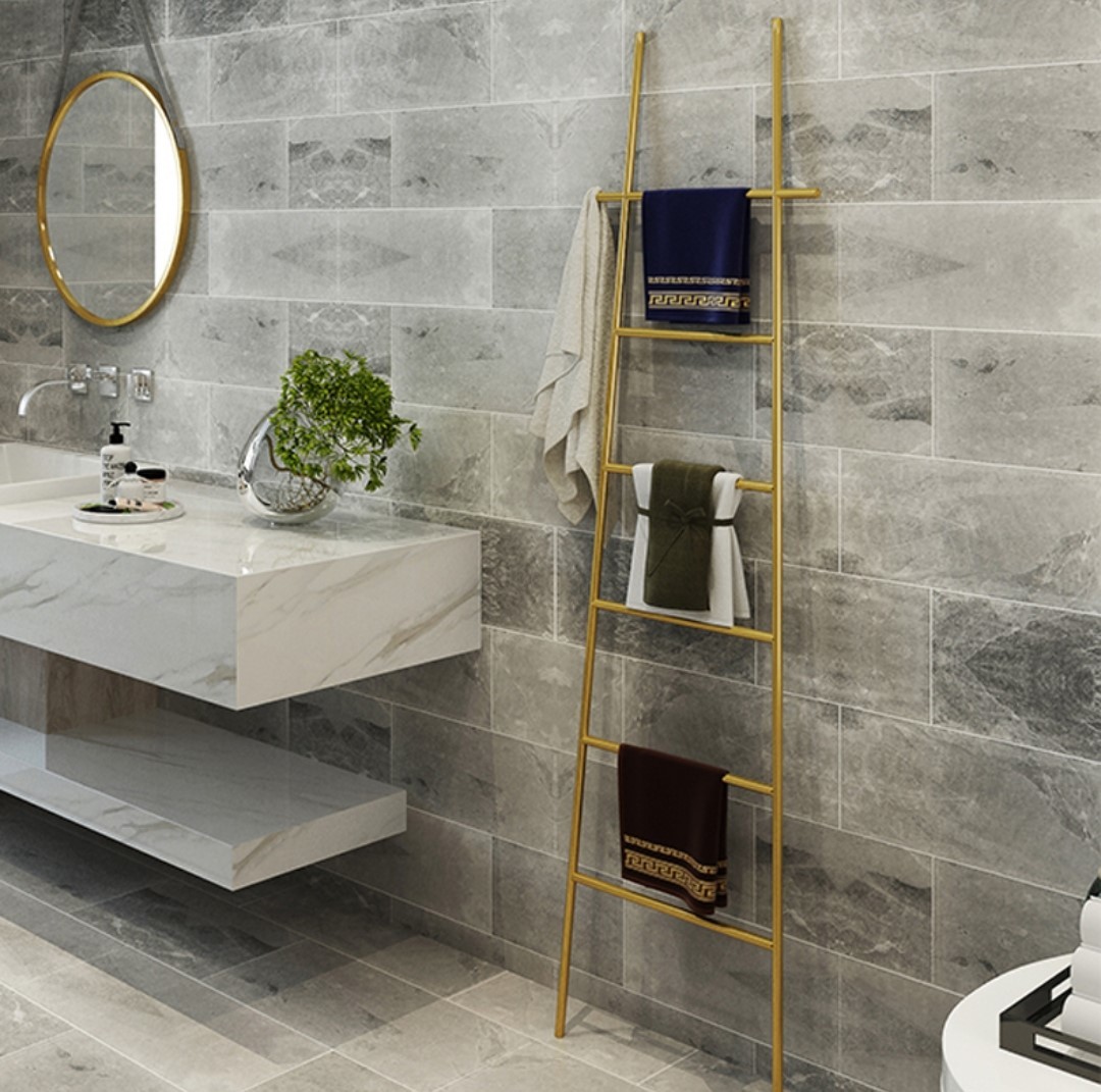 北歐風梯形毛巾架(衣帽架)