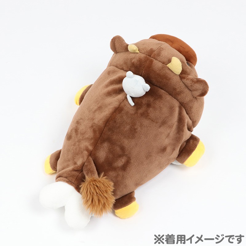 Sirotan 絨毛變身頭套-和牛 55cm