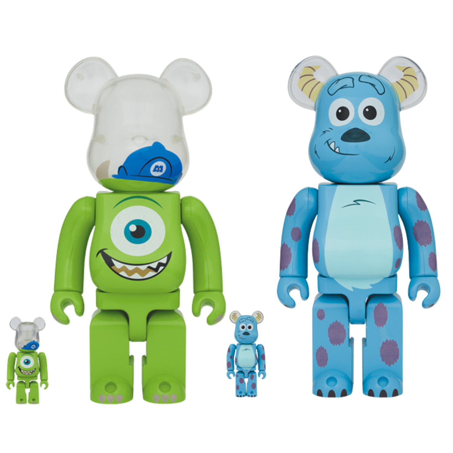 100%+400% set Be@rbrick SULLEY & MIKE