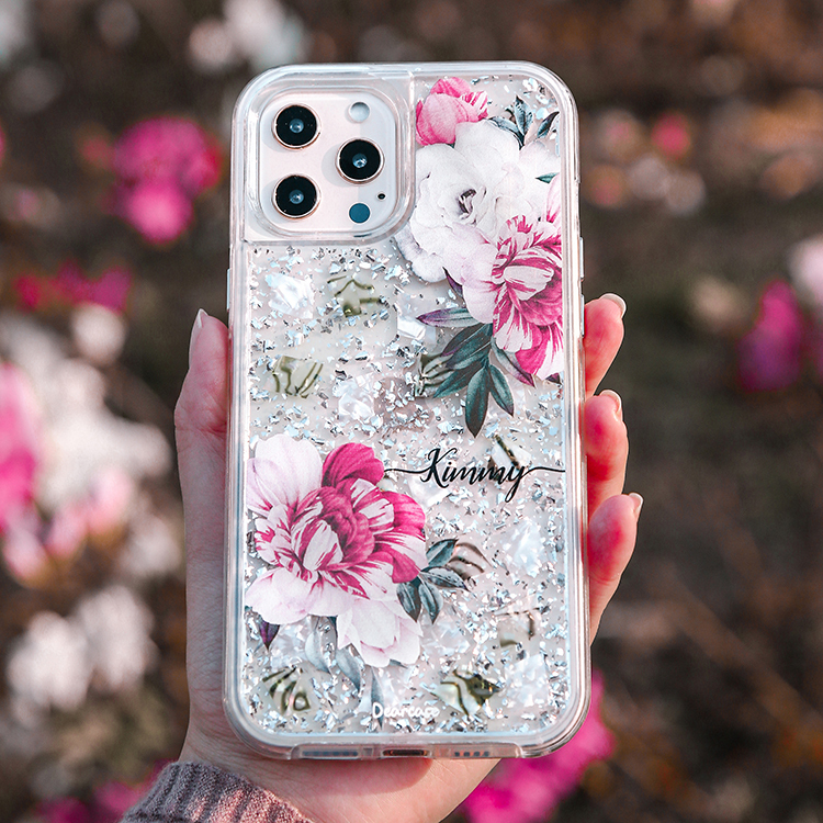 優雅淑女貝拉殼 - (訂製名字) iPhone客製化手機殼