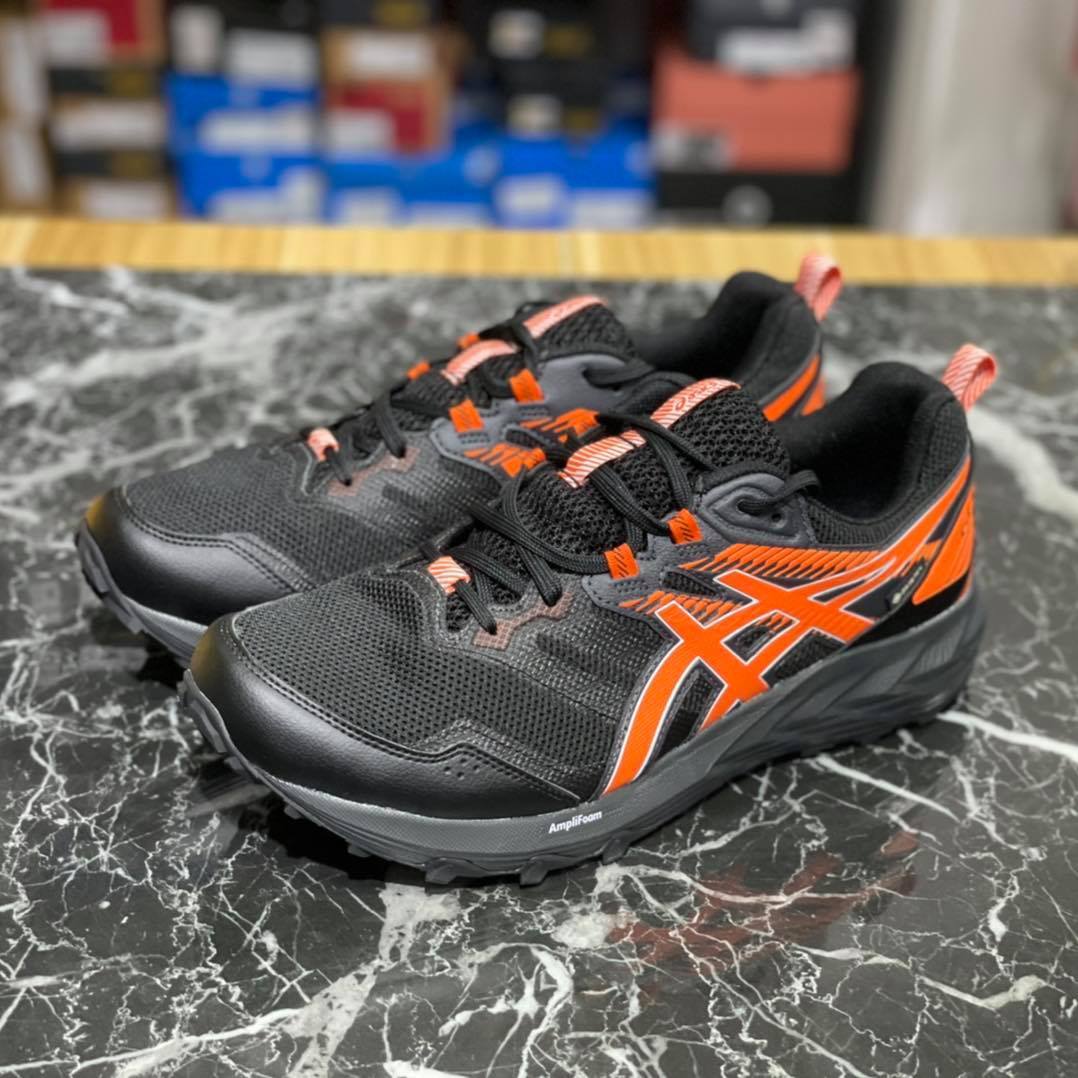 防水 山鞋 ASICS Gel Sonoma 6 GTX 黑橙