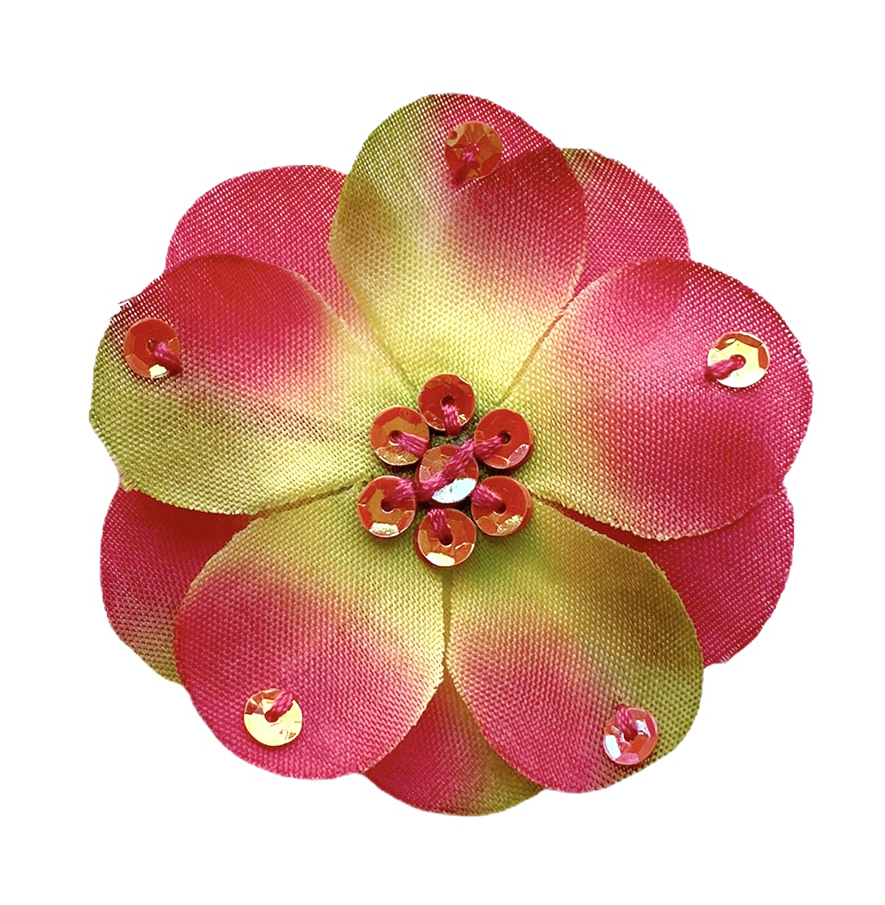 Pink Rose Clip
