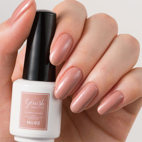 Genish GN62 Cameo 素雅粉杏 60秒速乾指甲油