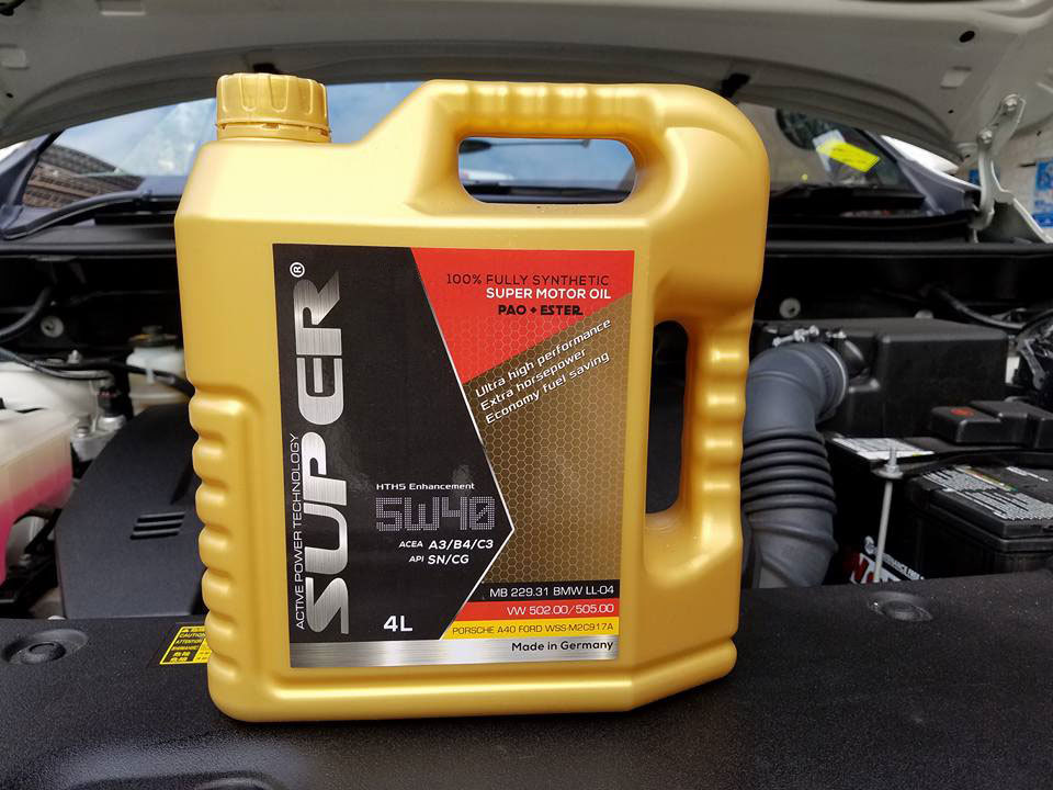super ester plus 5w40 motor oil 引擎機油