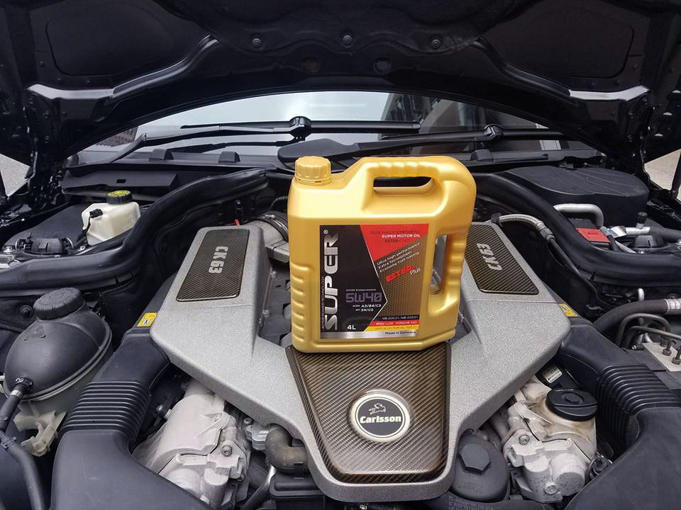 mercedes amg c63 super ester plus 5w40 motor oil
