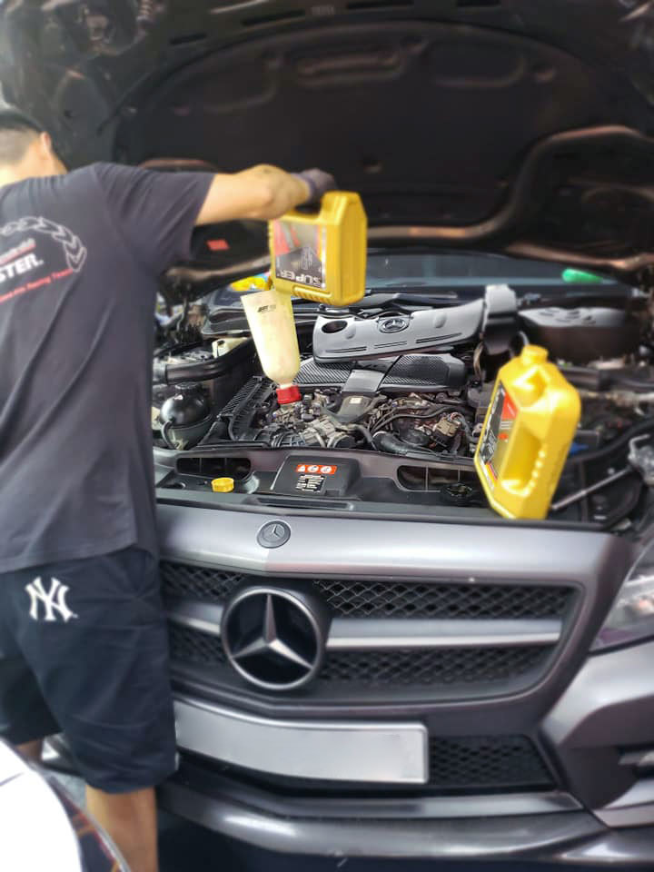 super ester plus 5w40 motor oil mercedes-benz