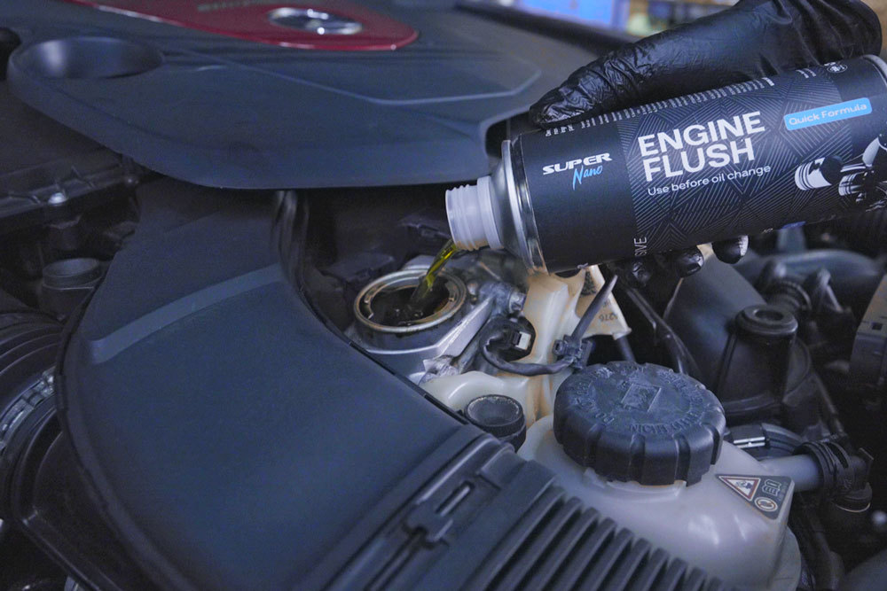 super nano engine flush mercedes amg c43