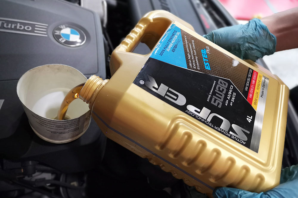 super ester plus 5w30 motor oil