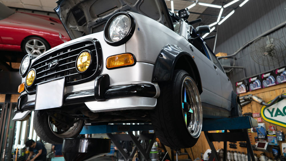 daihatsu gino ho lung motor oil change