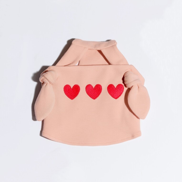 短版刺繡icon上衣 (愛心)