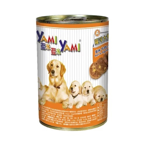 亞米亞米犬罐 羅浮大餐(6口味)400g |狗罐頭