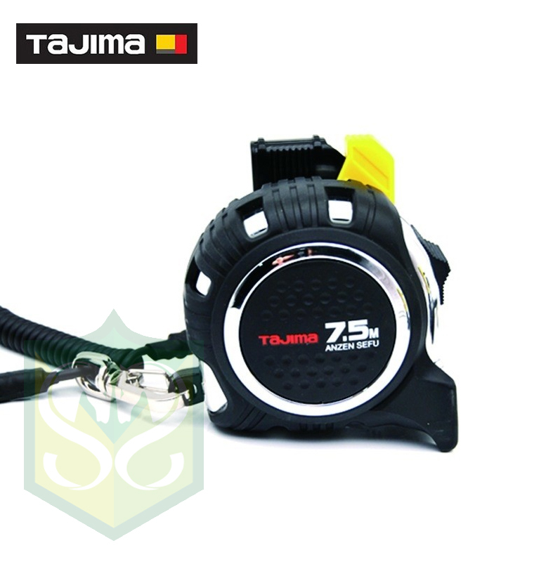 TAJIMA Measuring Tape 包膠雙面拉尺(7.5m x 25mm) <GOLD>