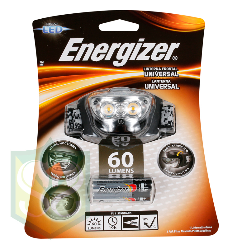 Energizer HDL33A Headlight,LED with 3xAAA Battery