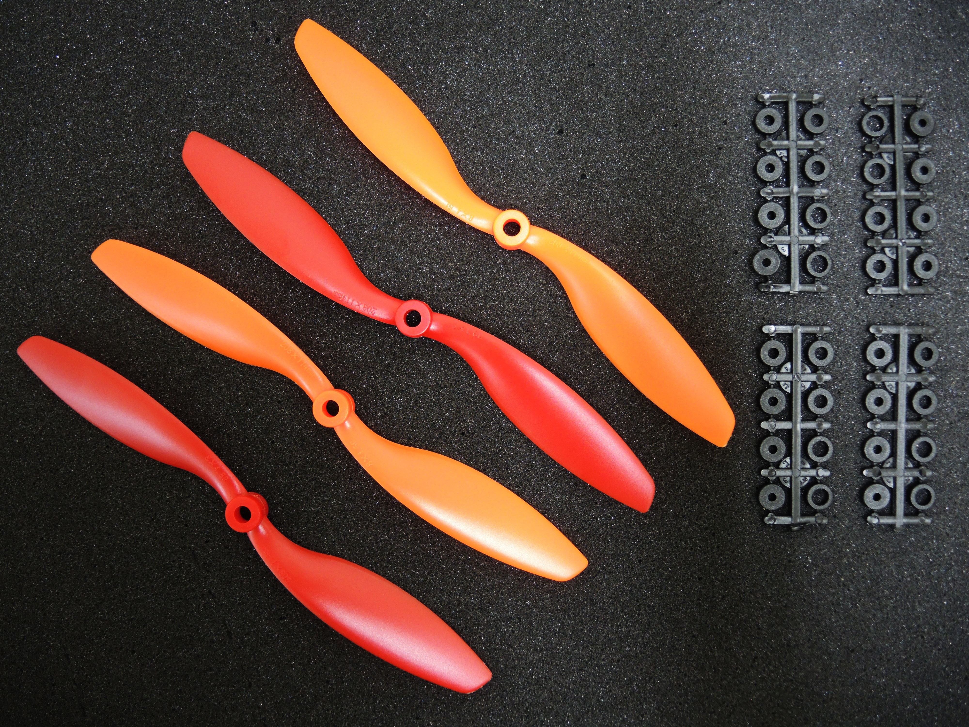 F330 螺旋槳(正反槳2對) 用於四軸 多旋翼 飛行器