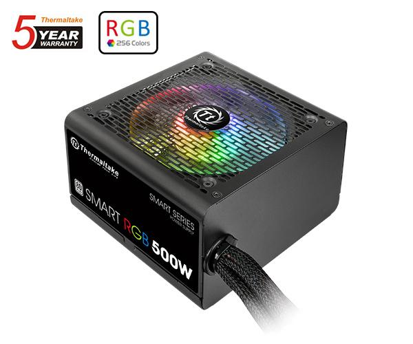 米特3C數位–曜越 Smart RGB 500W白牌/電源供應器/PS-SPR-0500NHFAWT-1