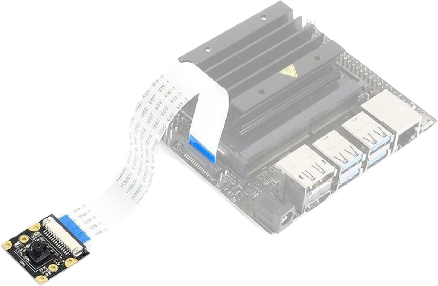 IMX219-D77攝影頭模組 (800萬畫素支援NVIDIA Jetson Nano)