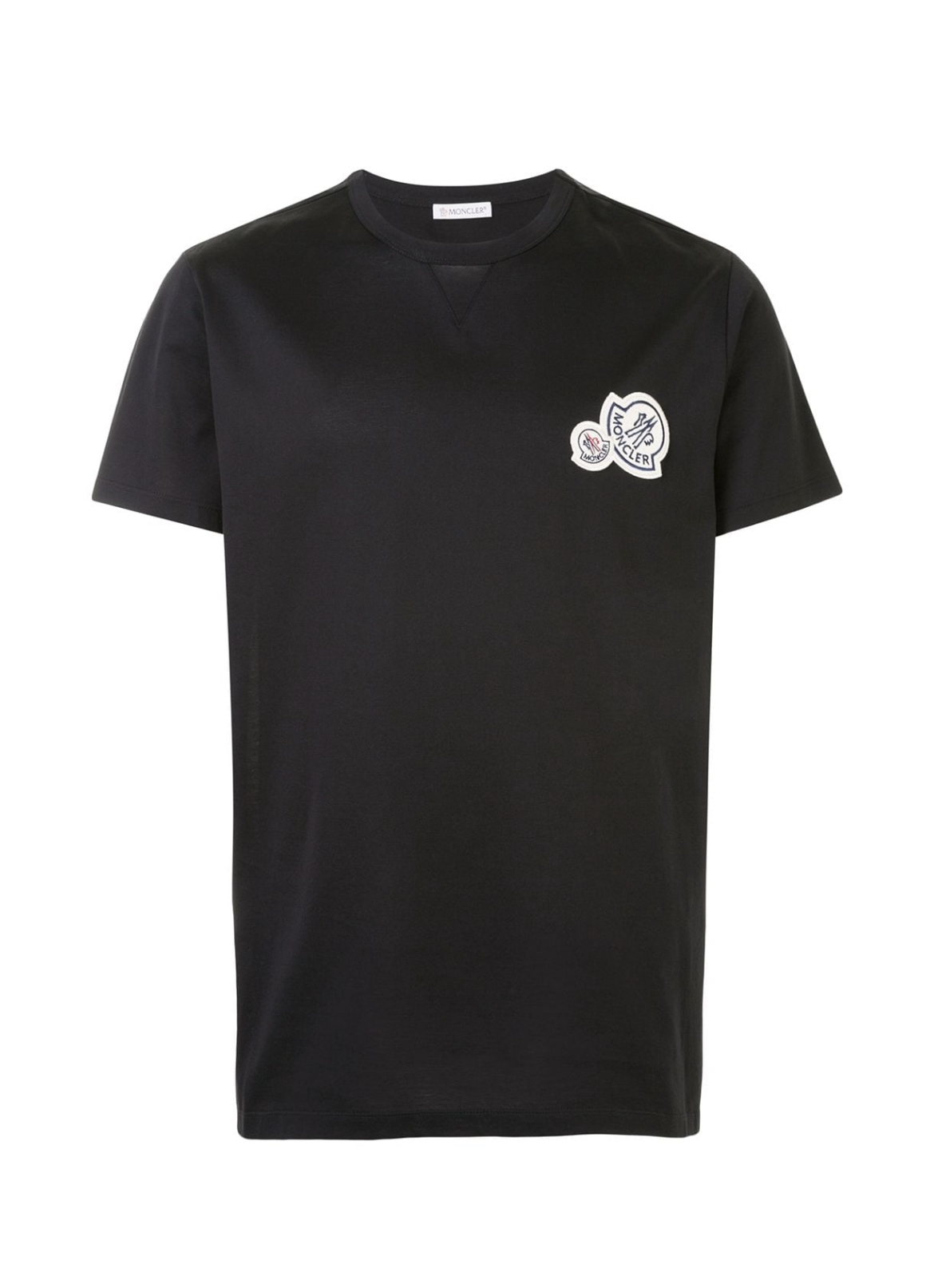 moncler double logo t shirt