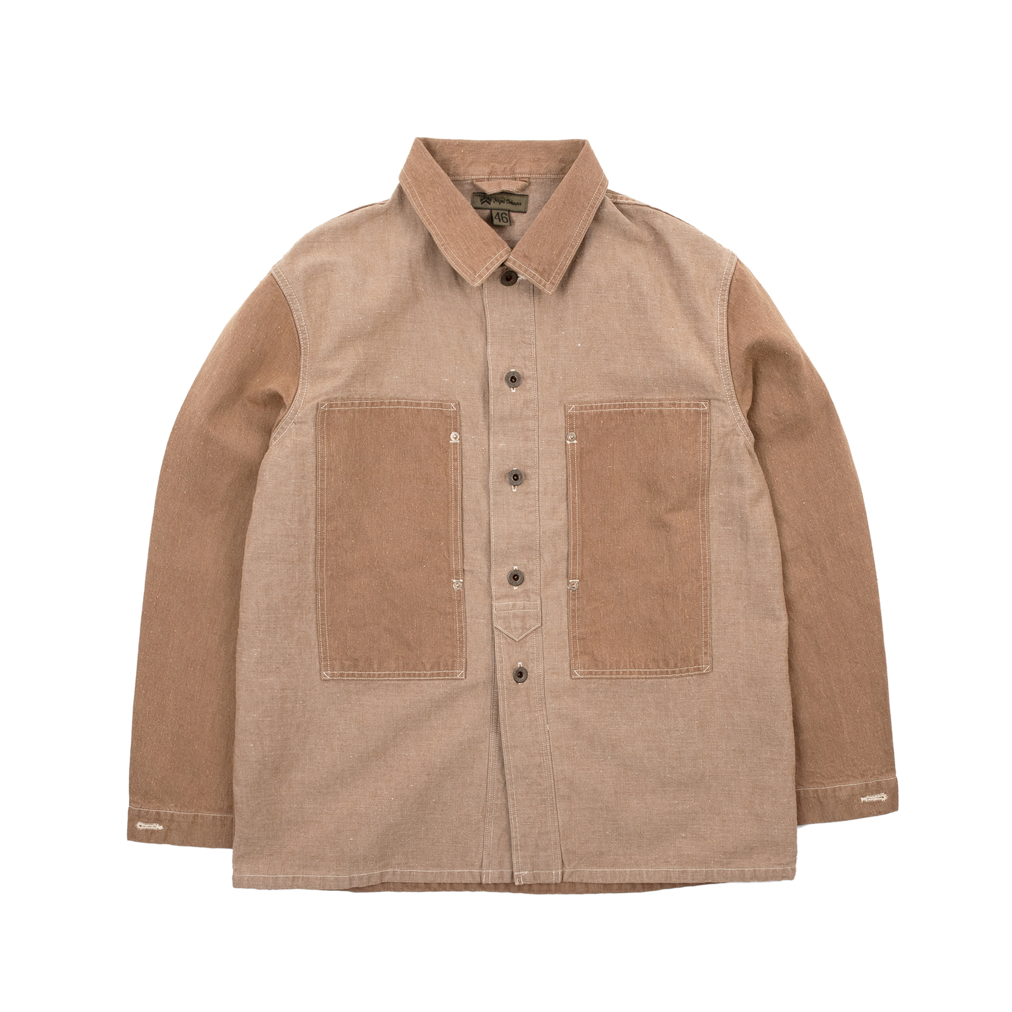 Nigel Cabourn Utility Jacket Mix / Cotton Linen Denim