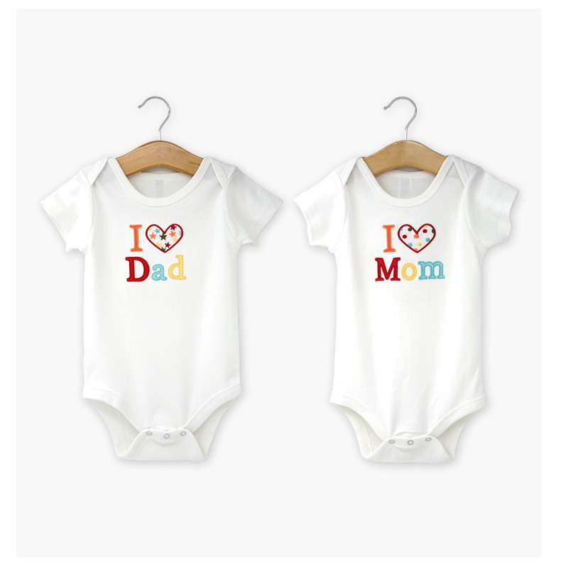 I LOVE DADDY& MOMMY 兩件組