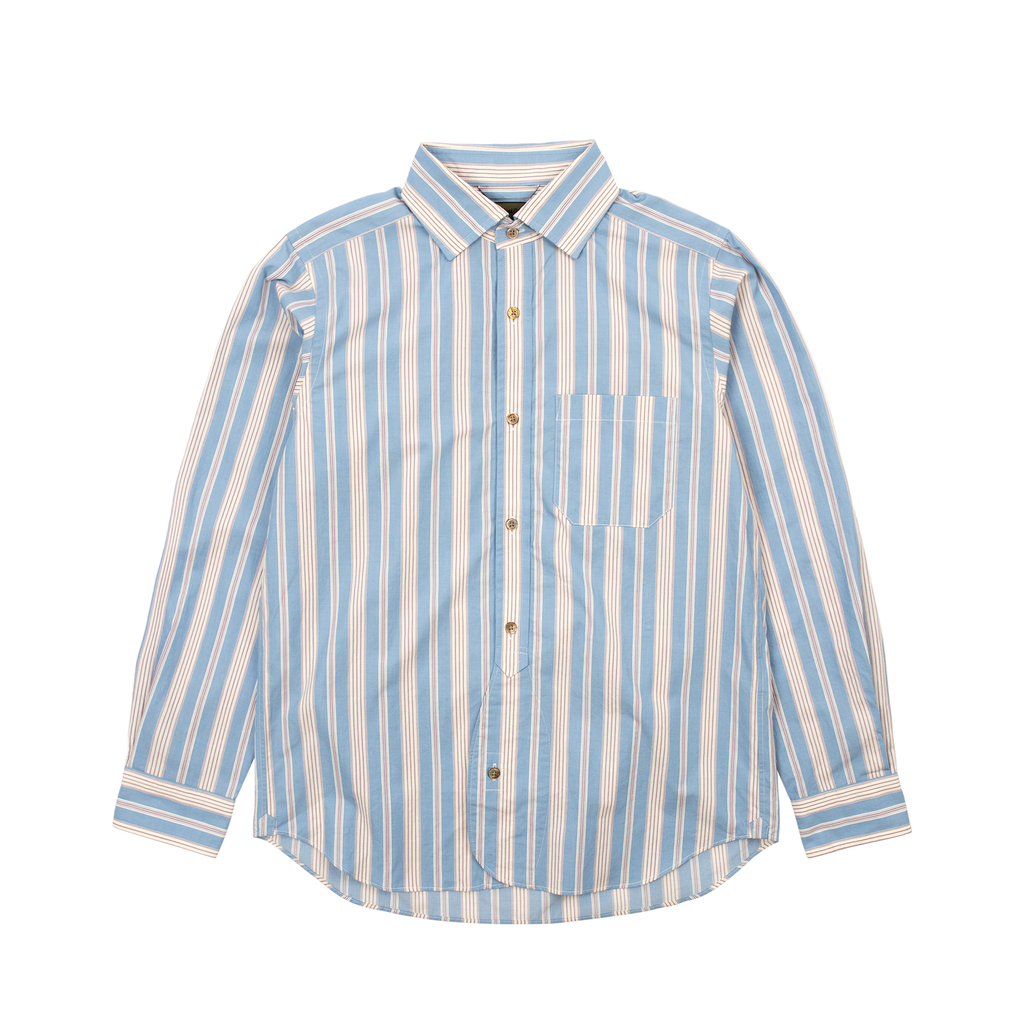 Nigel Cabourn - New British Officer's Shirt / Stripe