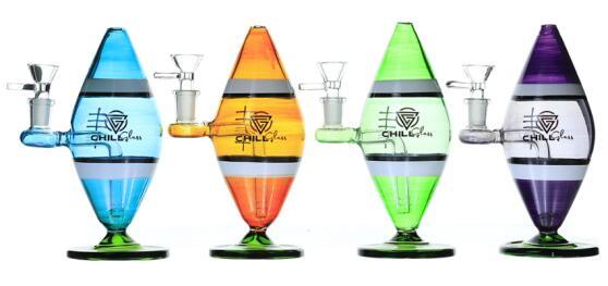 Chill Glass - JLE-56 Glass Bong 水煙壺（20cm）