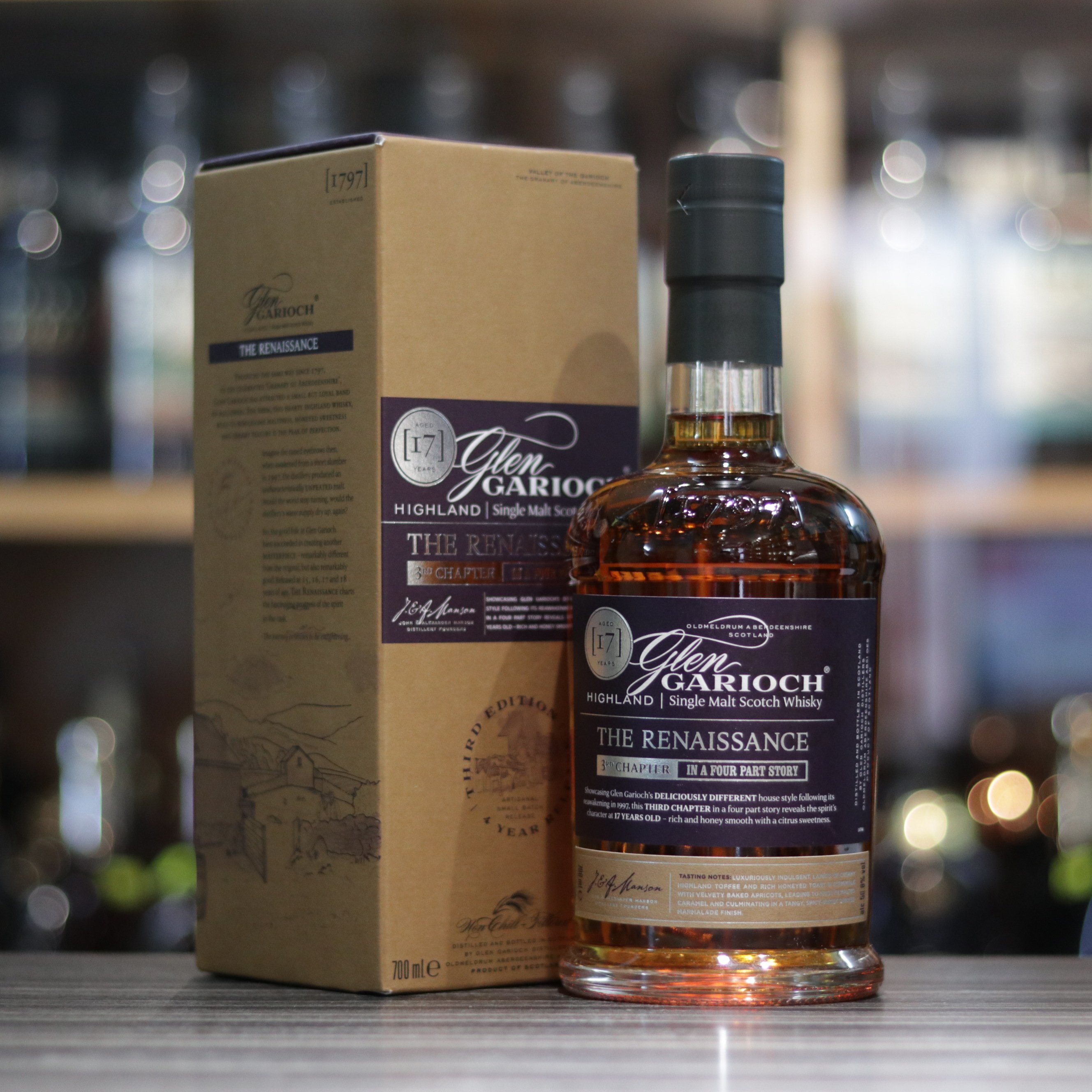 Glen Garioch 17 Year Old 3rd Chapter "The Renaissance"- 70cl/50.8%