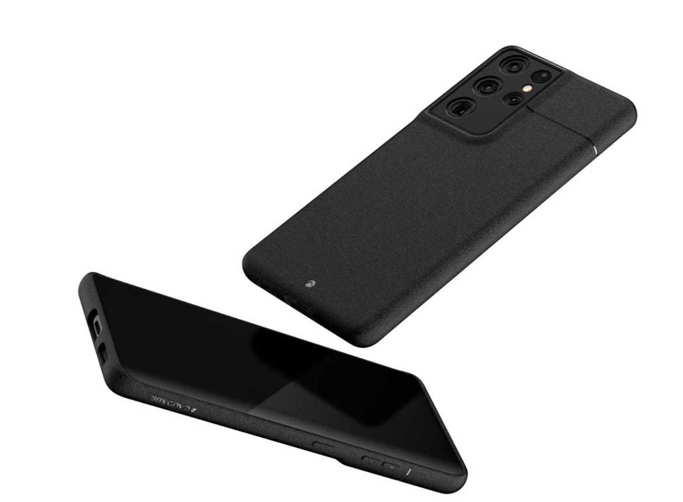 Galaxy S21 Ultra 美國 Caudabe Sheath 磨砂黑 防撞殼（香港行貨）