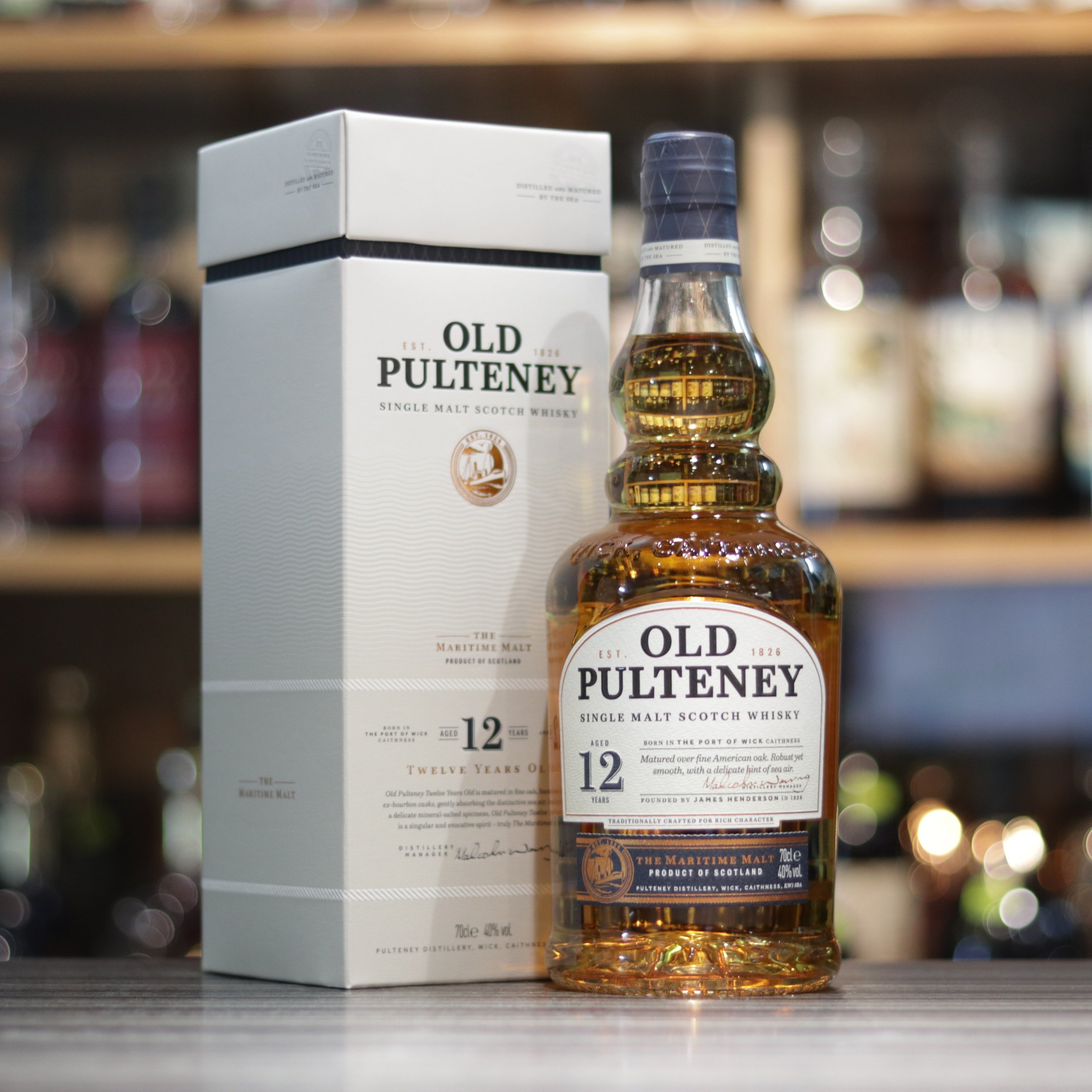 Old Pulteney 12 Year Old - 70cl/40%