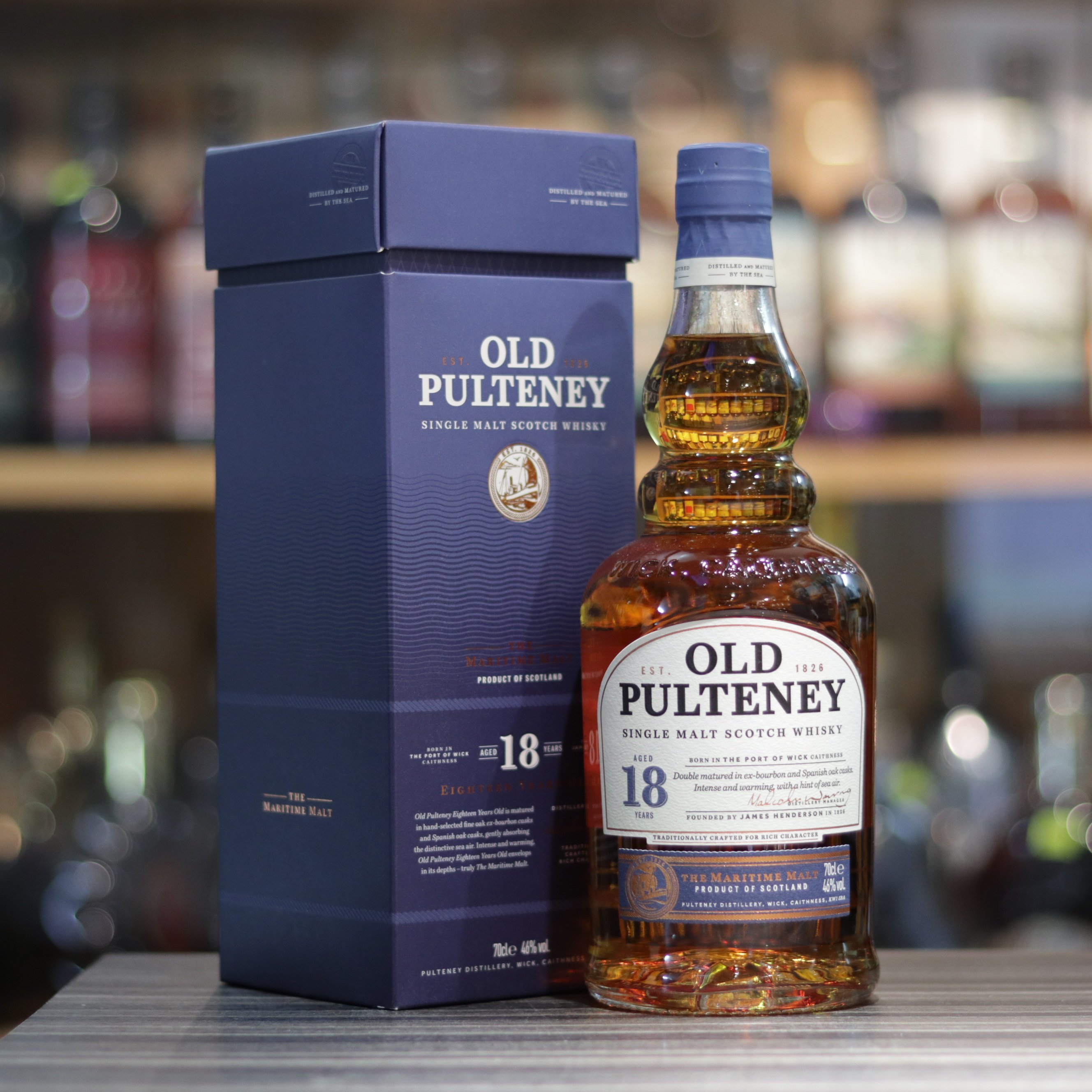 Old Pulteney 18 Year Old - 70cl/46%
