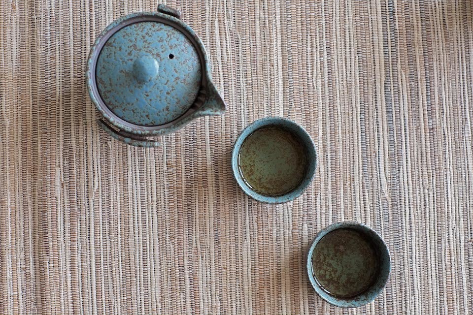 品藏 粗陶窯變系列 賓主盡歡五行杯（一組五入）