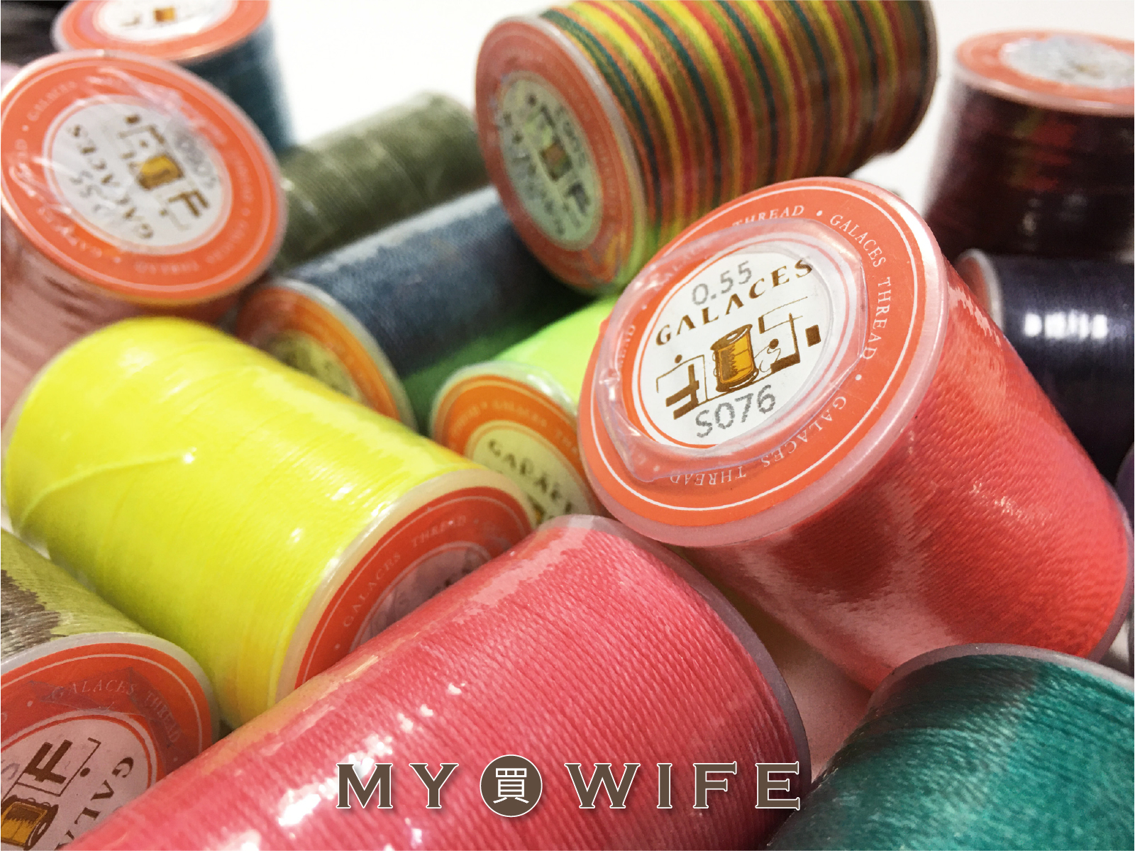 GALACES宇樂牌_0.55mm圓蠟線_皮革蠟線/皮革手縫線_43色