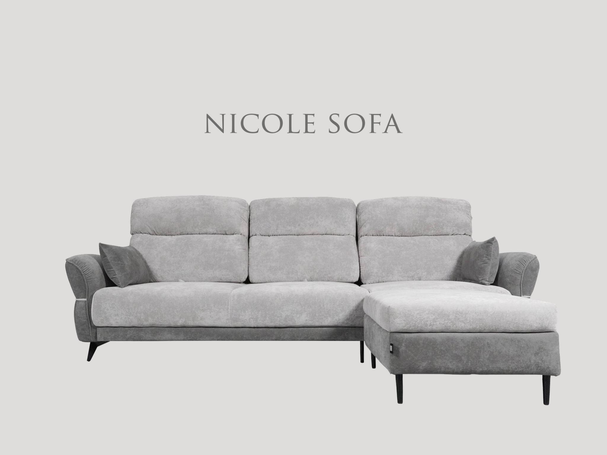 尼可沙發布料採用比利時貓抓布