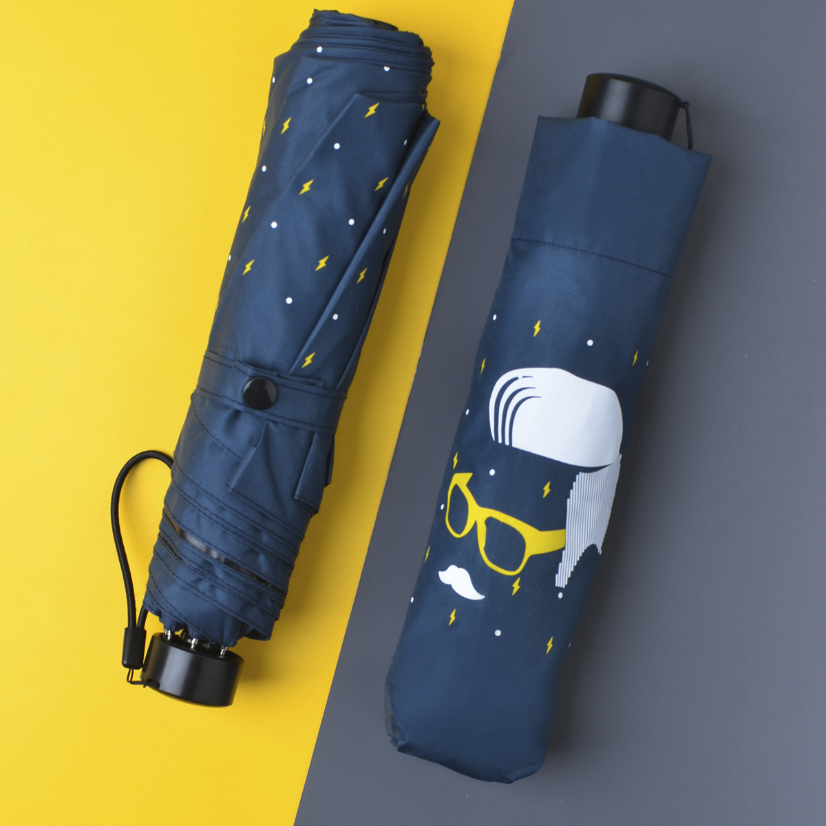 Rainbow House 晴雨傘 龐克雅痞 防風 防曬 大傘面