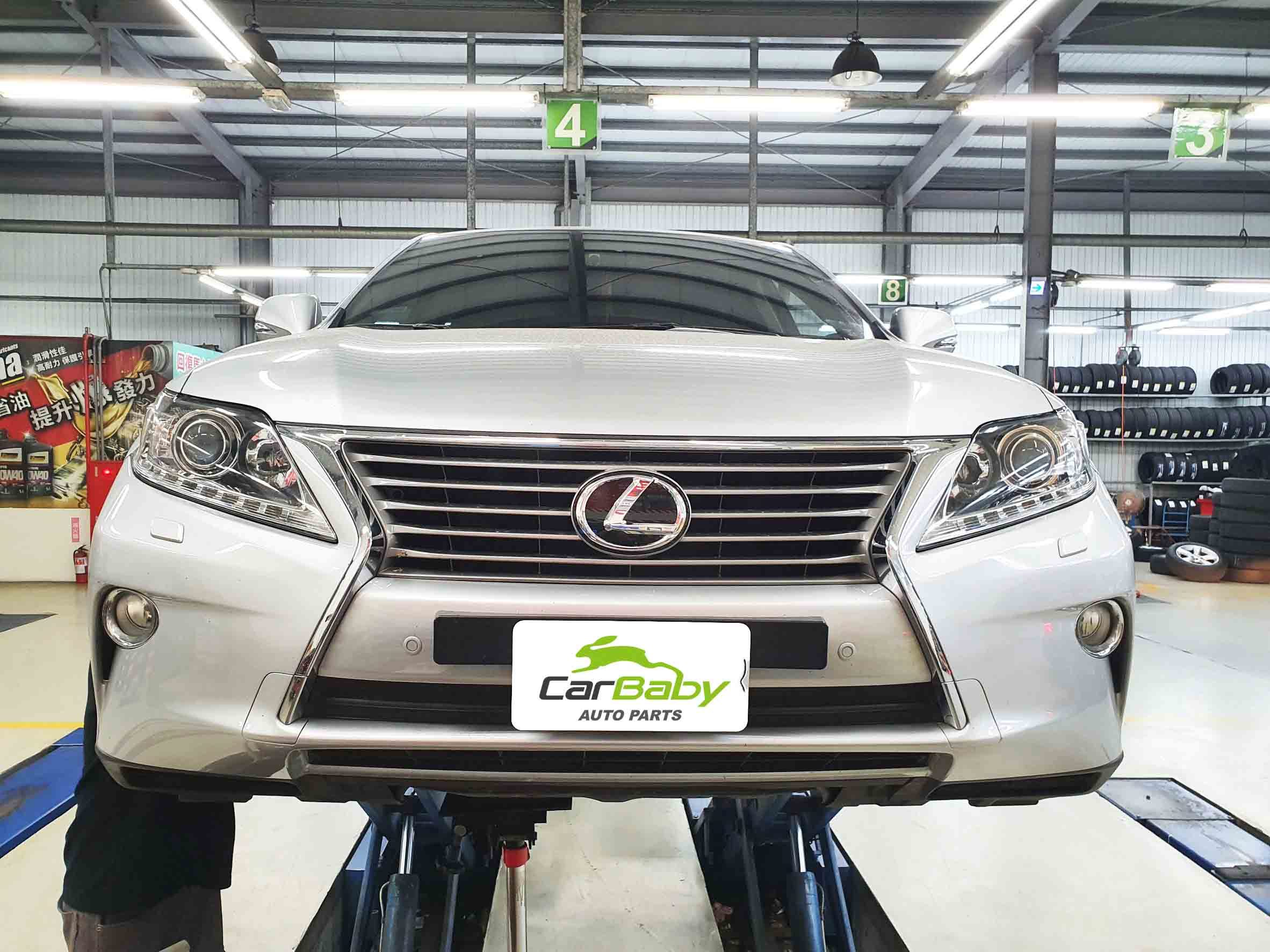 Lexus Rx270升級固特異egp Suv輪胎 旋壓鋁圈 北極星強化型三角架 世盟n5大六活塞煞車卡鉗