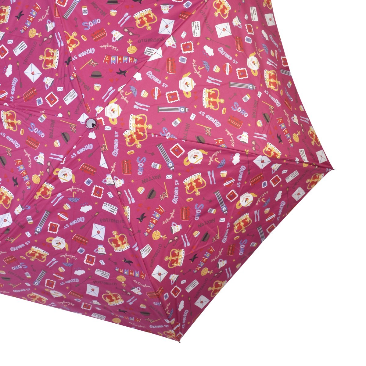 Rainbow House 晴雨傘 俏皮英倫風 自動傘 安全開收 大傘面