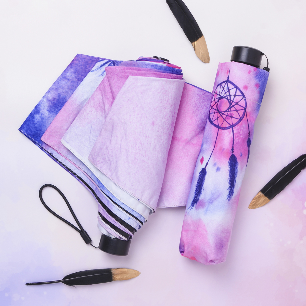 Rainbow House 晴雨傘 迷幻系列 輕量 防曬 夢境 捕夢網