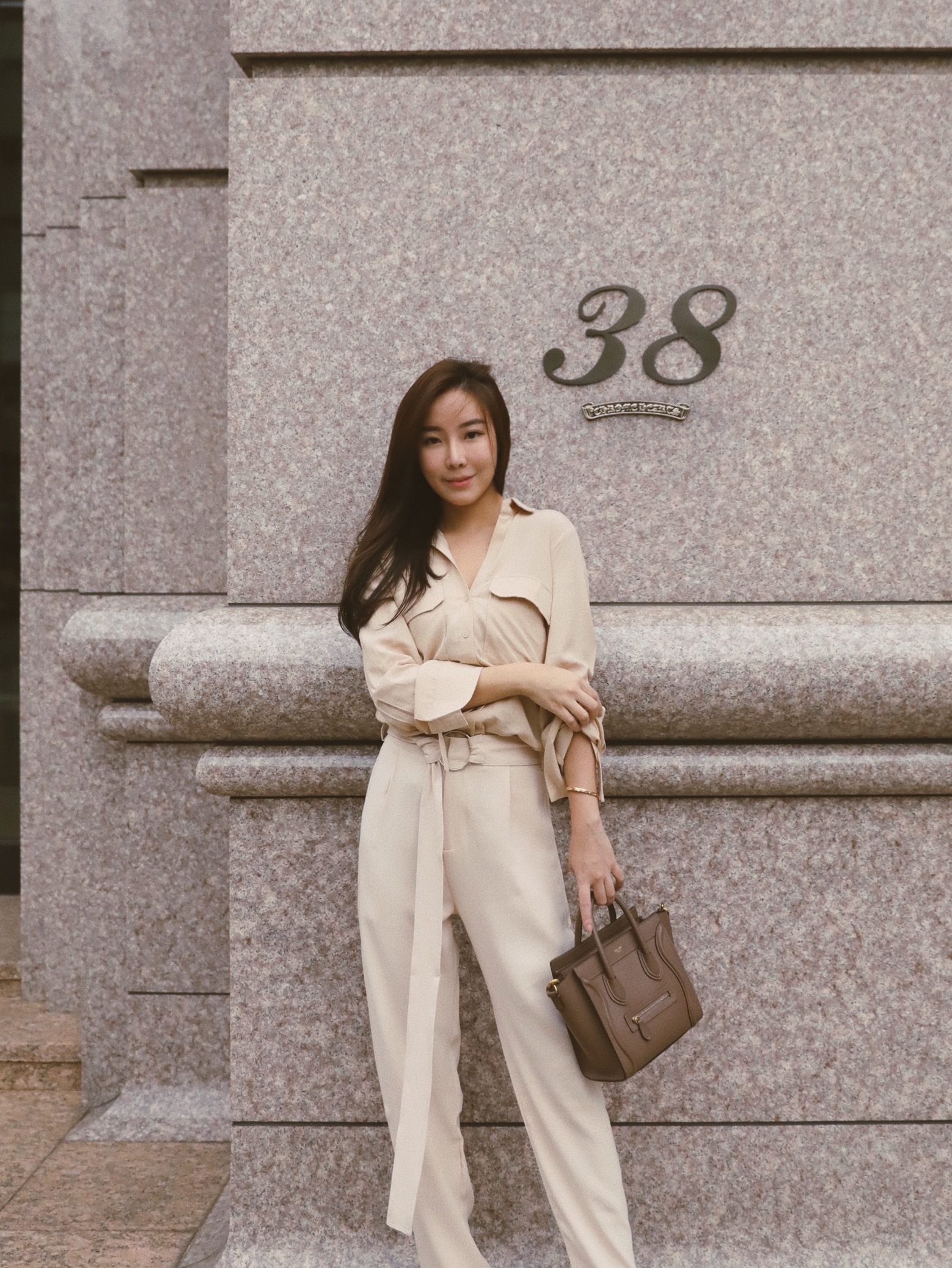 My girl 簡約大口袋襯衫