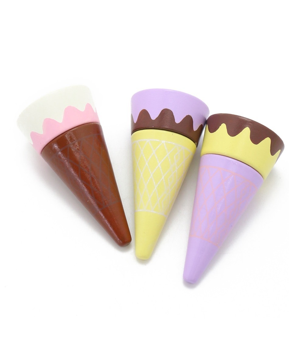 Mother Garden木製家家酒玩具第一品牌 食物-甜筒組