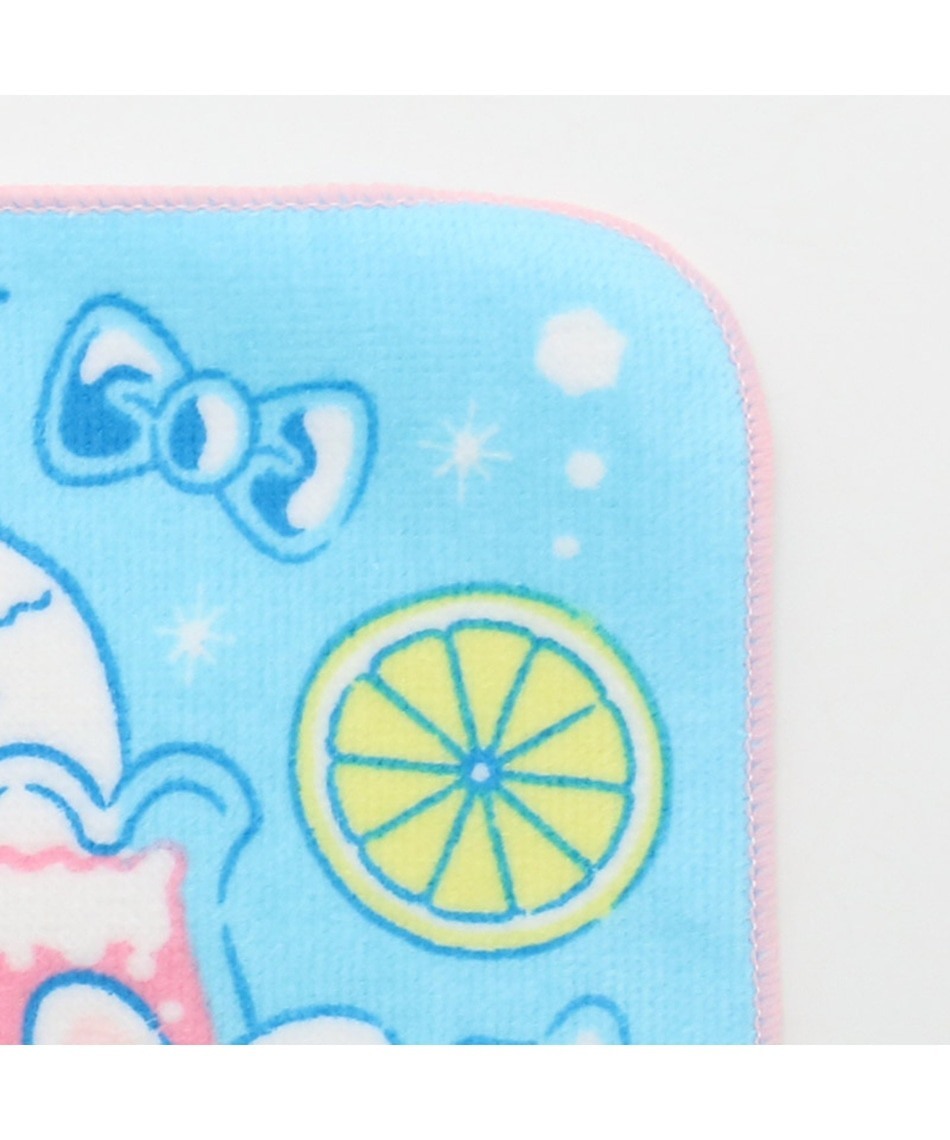 Usamomo 萌兔桃桃 -毛巾 小方巾 蘇打汽水