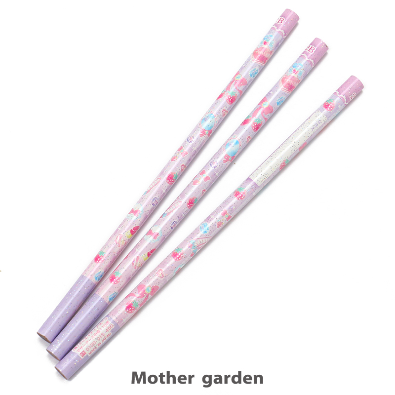 Mother Garden 鉛筆-2B 美妝3入