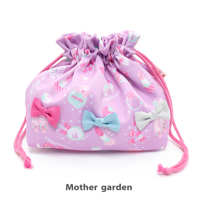 Mother Garden午餐袋-立體蝴蝶結 美妝