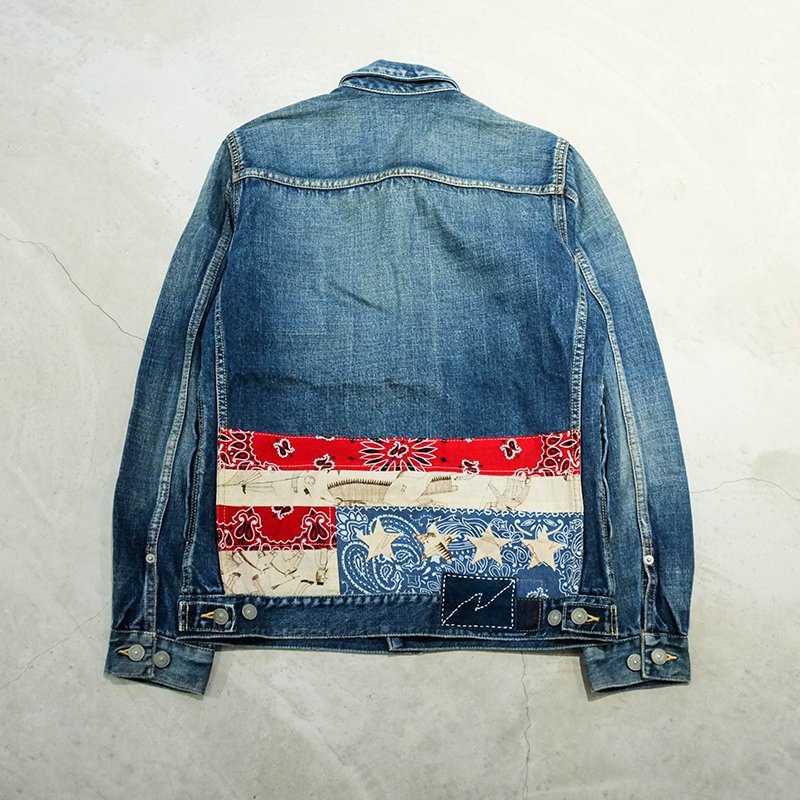 通販専売 visvim 18AW ICT 101 DAMAGED STARS JACKET - ジャケット