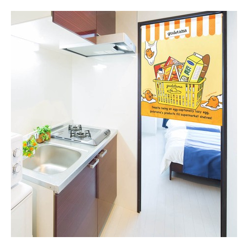 Sanrio 蛋黃哥短門簾 85×90cm  超市 #CM21SD-92221