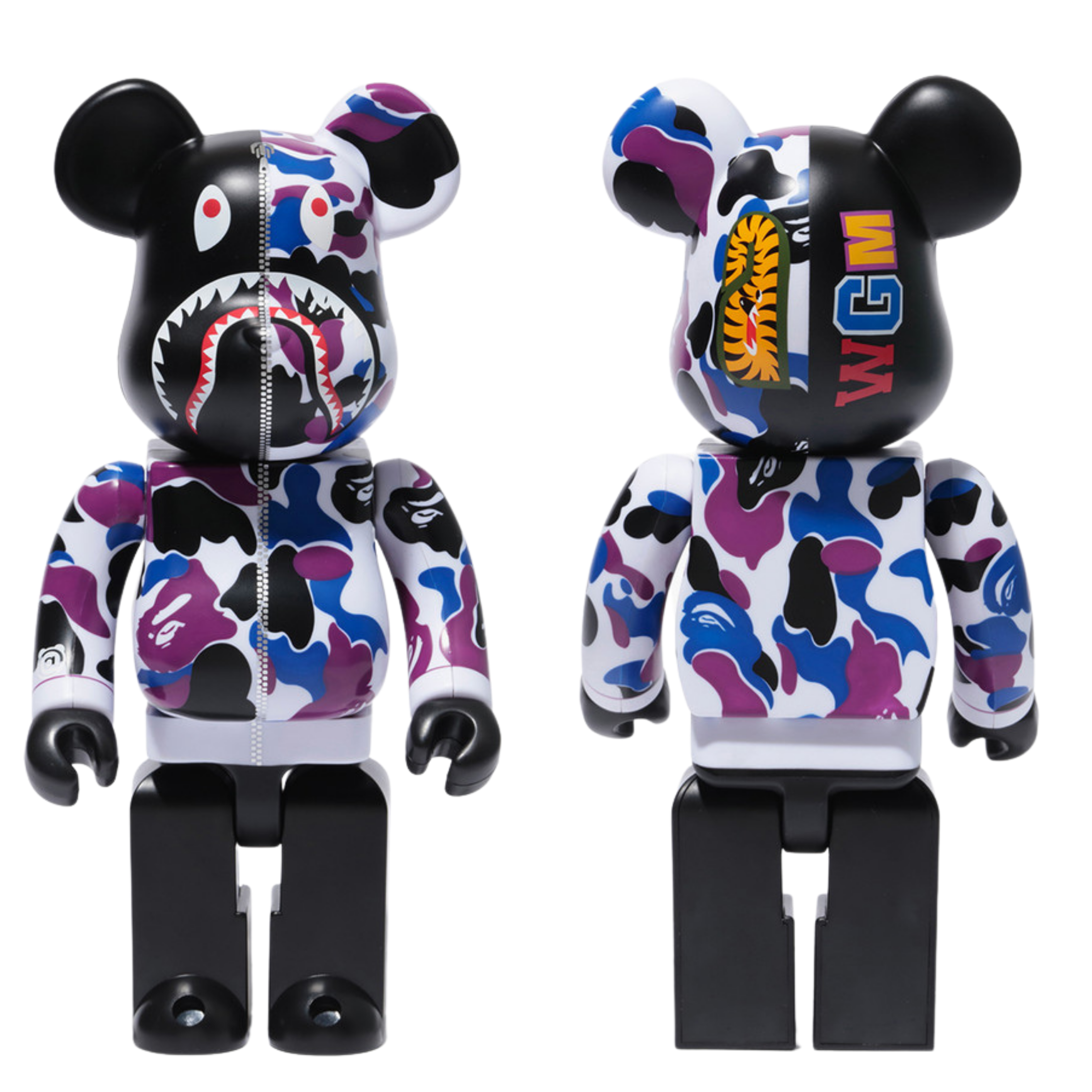 1000% Be@rbrick x BAPE HK (PURPLE Ver.)