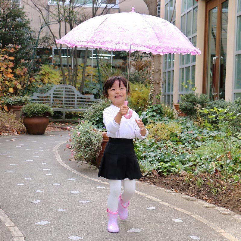 Mother Garden 長筒雨鞋-美妝 19cm 20cm