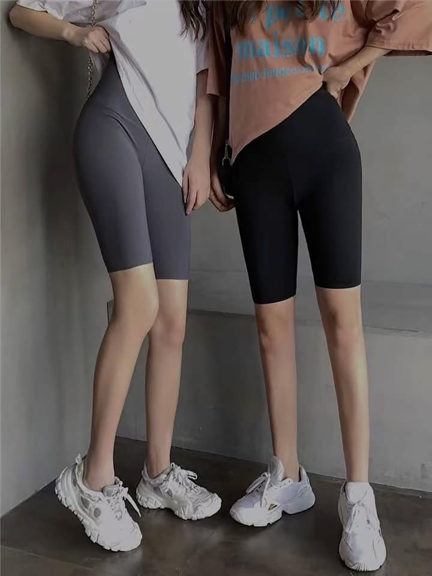 基礎運動瑜珈五分褲*2色